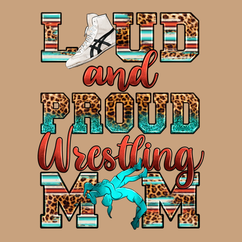 Loud And Proud Wrestling Mom Vintage Tee by RanaPortraitStore | Teevron
