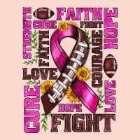 Breast Cancer American Football Ribbon Love Cure Fight Bbs Urban Hoodie | Teevron