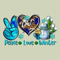 Peace Love Winter Ado Heavyweight Hoodie | Teevron