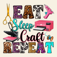 Eat Sleep Craft Repeat Vintage Tee | Teevron