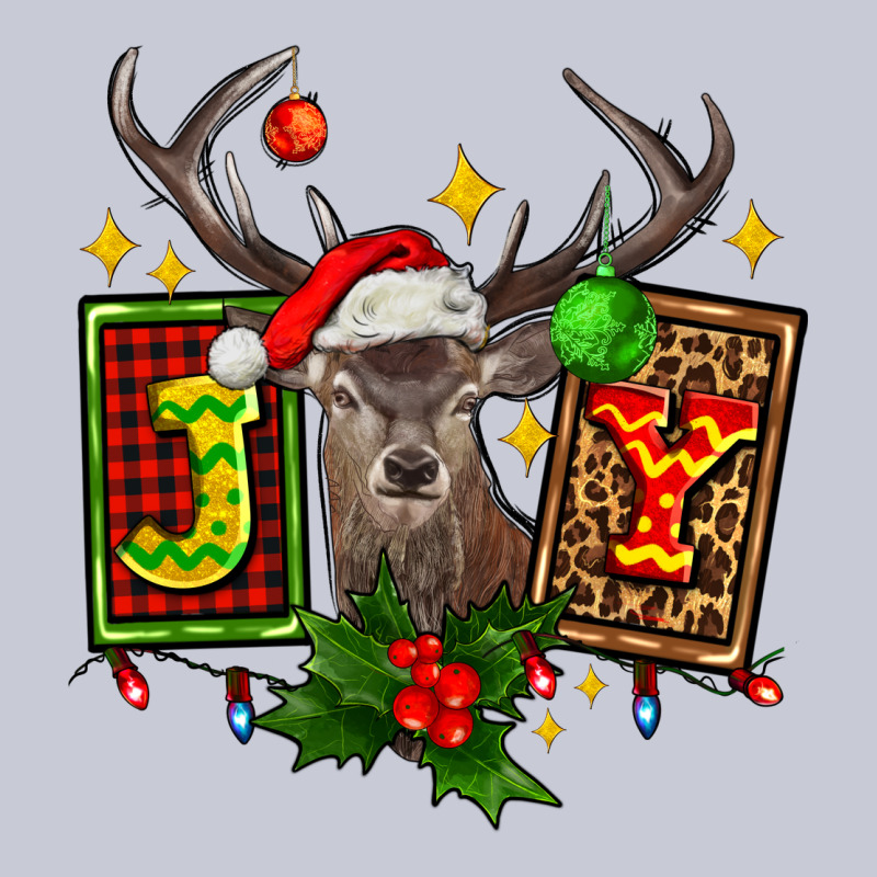 Joy With Reindeer Ado Heavyweight Hoodie by AdoDesignShop | Teevron