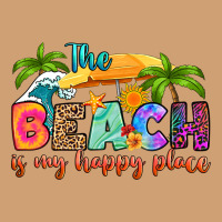 The Beach Is My Happy Place Vintage Tee | Teevron
