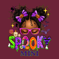 Spooky Mini Halloween Messy Bun Long Sleeve Tee | Teevron