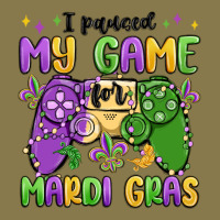 I Paused My Game For Mardi Gras Premium Hoodie | Teevron