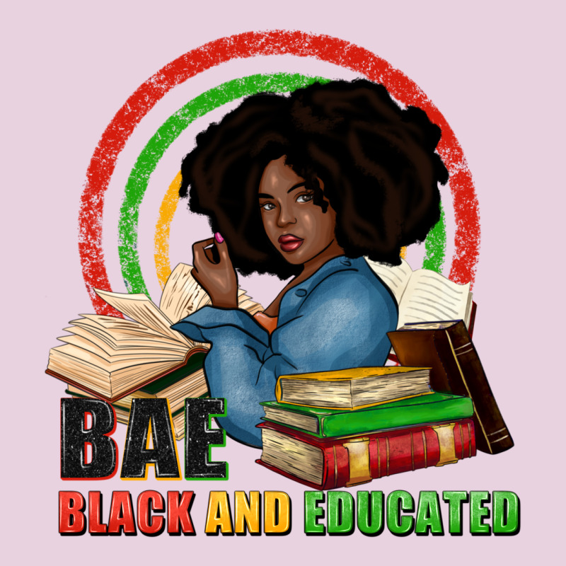 Bae Black And Educated Classic Tee by Zillion Design Studio | Teevron