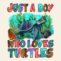 Just A Boy Who Loves Turtles Vintage Tee | Teevron