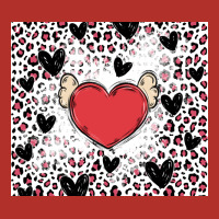 Valentine's Day Hearts Premium Hoodie | Teevron
