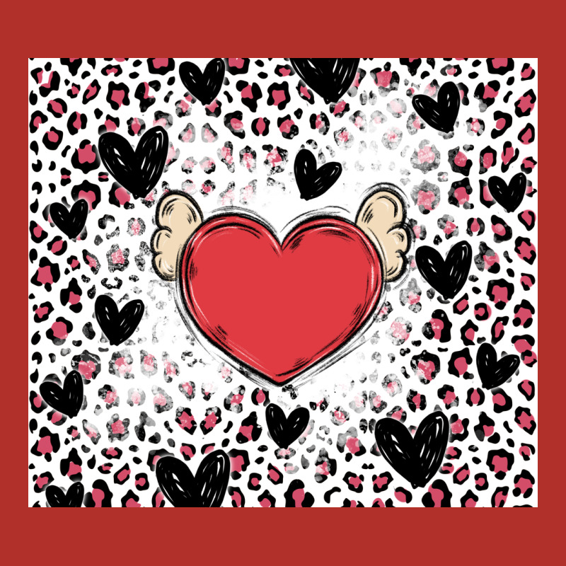 Valentine's Day Hearts Premium Hoodie by MaliasSmallBusiness | Teevron