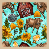 Farm Seamless Pattern Heavyweight Hoodie | Teevron