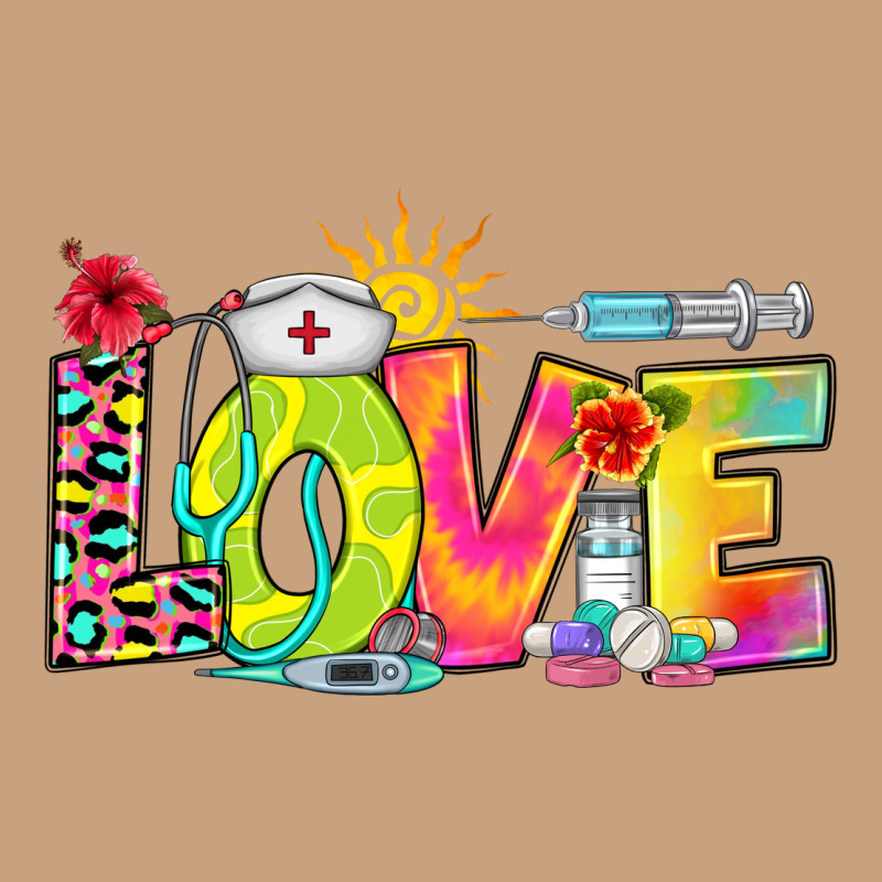 Love Nurse Summer Vintage Tee by RanaPortraitStore | Teevron