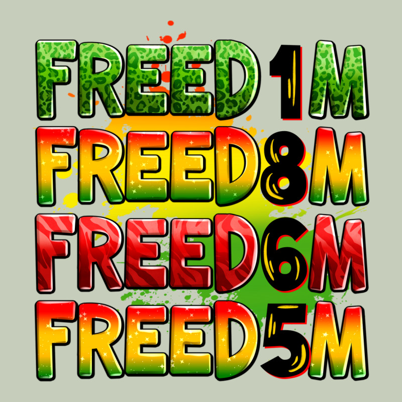 Freedom Freedom Freedom Freedom 1865 Long Sleeve Tee by Zillion Design Studio | Teevron