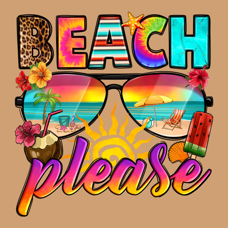 Beach Please Vintage Tee by RanaPortraitStore | Teevron