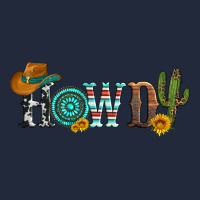 Howdy With Cowboy Hat And Cactus Premium Sweatshirt | Teevron