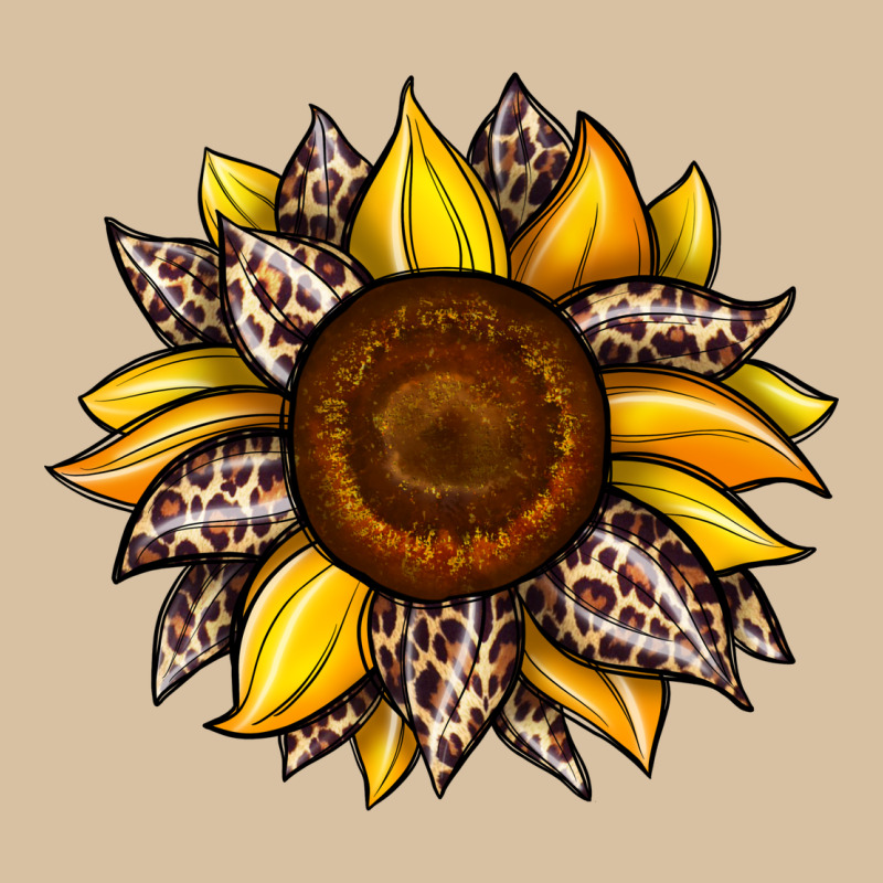 Sunflower Leopard Heavyweight Hoodie by JahusDesignShop | Teevron