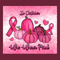 In October We Wear Pink Pumpkin Long Sleeve Tee | Teevron