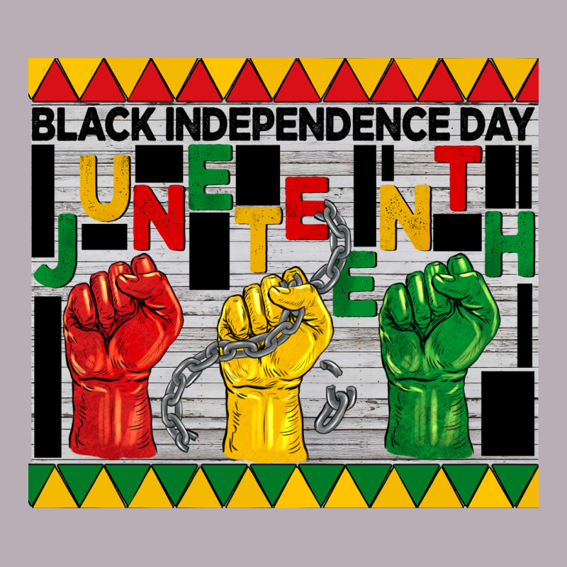 Black Independence Day Juneteenth Tumbler Vintage Tee by BarkalooDesign | Teevron