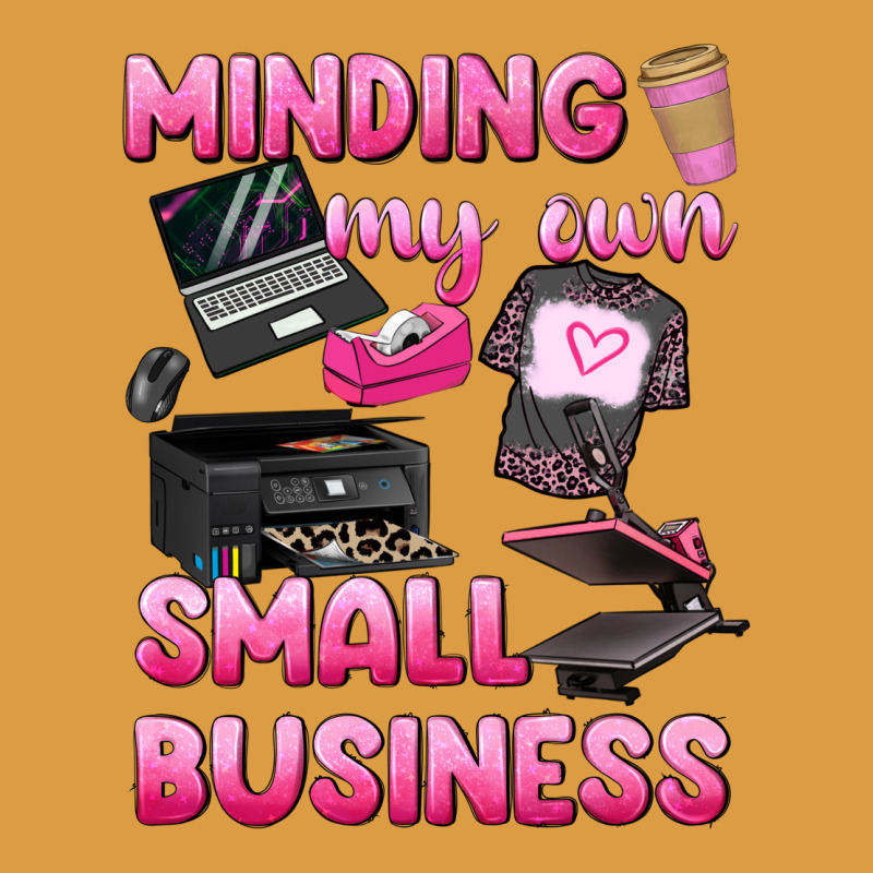 Minding My Own Small Business Urban Heavy Tee by texasbilliewilder | Teevron