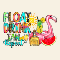 Float Drink Tan Repeat Vintage Tee | Teevron