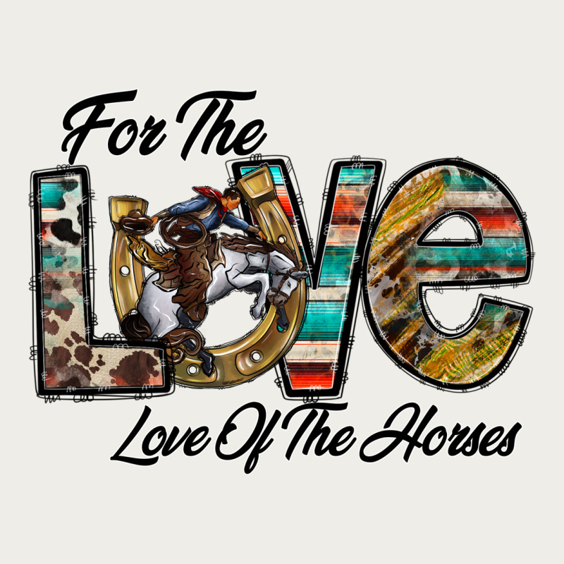 For The Love Love Of The Horses Zipper Hoodie by CowhideDigitalArt | Teevron