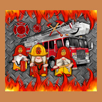 Fire Truck Gnomes Heavyweight Hoodie | Teevron
