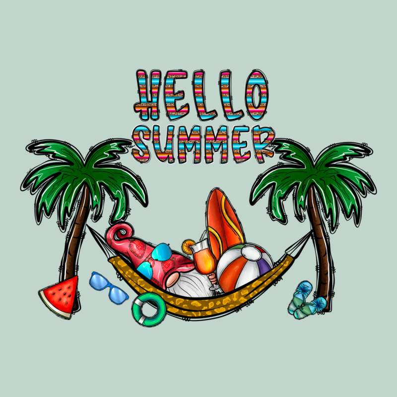 Hello Summer Zipper Hoodie by CowhideDigitalArt | Teevron