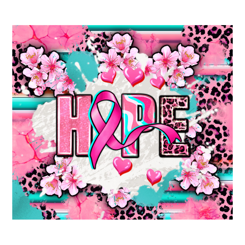 Hope Breast Cancer Ladies Tee by AdoDesignShop | Teevron