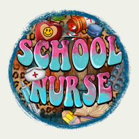 Western Groovy School Nurse Urban Heavy Tee | Teevron