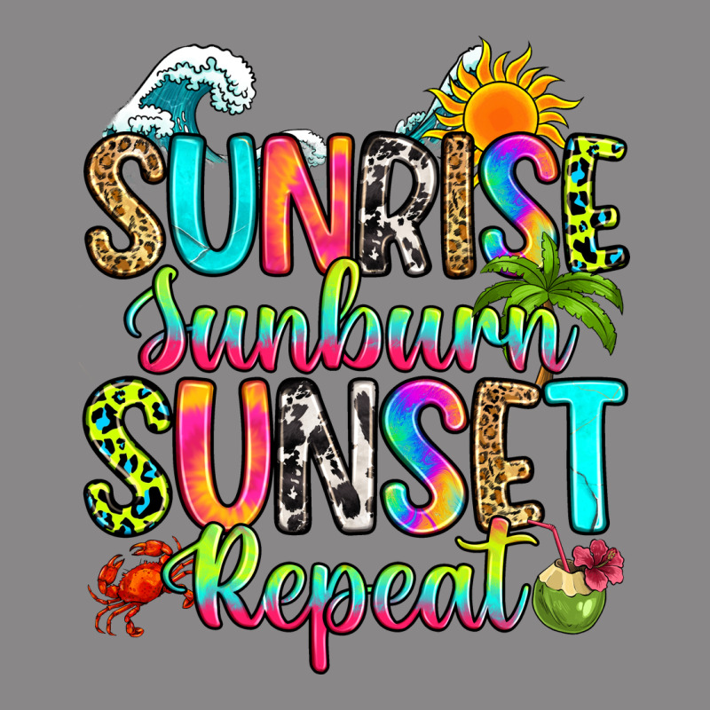Sunrise Sunburn Sunset Repeat Vintage Tee by RanaPortraitStore | Teevron