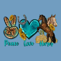 Peace Love Horses Tbw Urban Heavy Tee | Teevron
