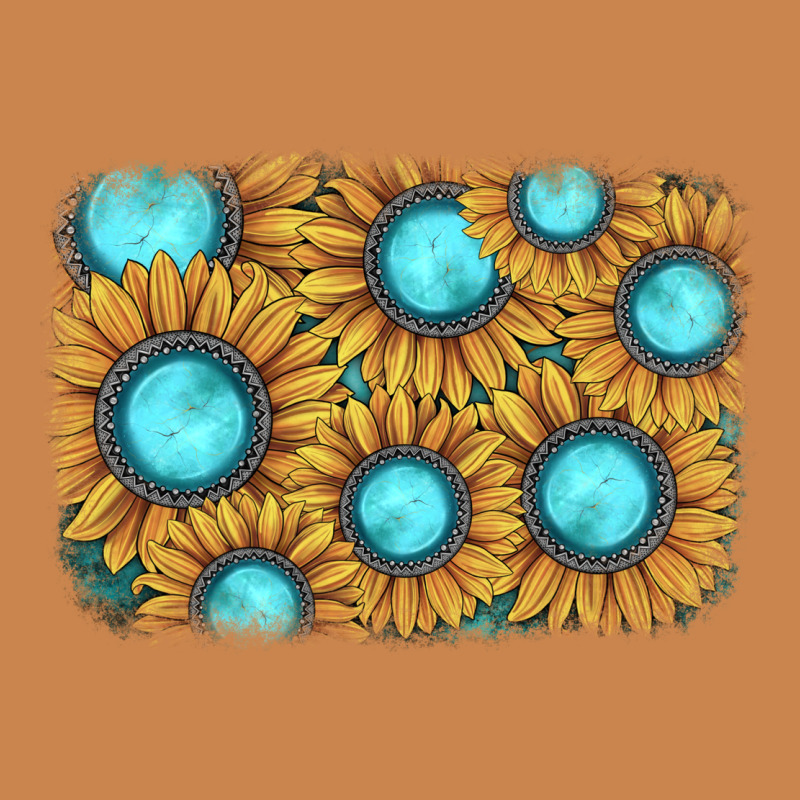 Sunflower Gemstone Background Heavyweight Hoodie by JahusDesignShop | Teevron