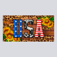 Usa Sunflowers License Plate Zipper Hoodie | Teevron