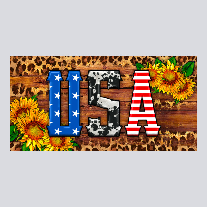 Usa Sunflowers License Plate Zipper Hoodie by HRA Design Shop | Teevron