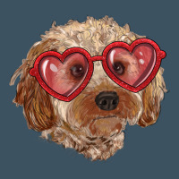 Toy Poodle With Love Glasses Urban Heavy Tee | Teevron
