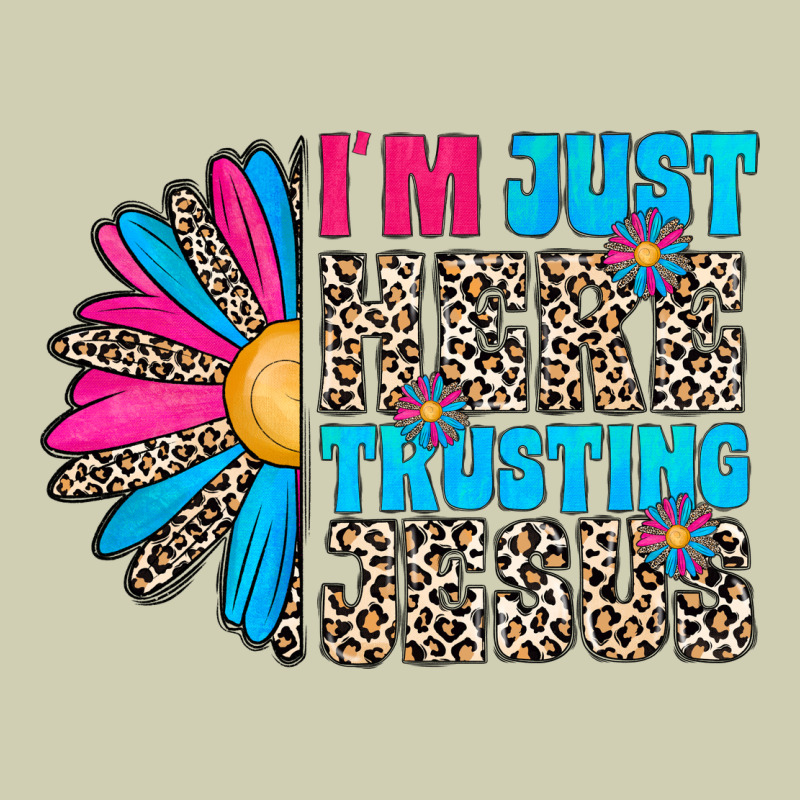 Im Just Here Trusting Jesus Heavy Core Tee by CowhideDigitalArt | Teevron