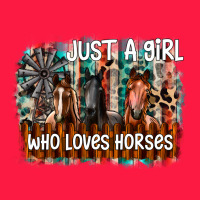 Just A Girl Who Loves Horses Zipper Hoodie | Teevron