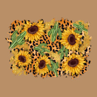 Cactus Leopard Sunflower Glitter Background Vintage Hoodie | Teevron