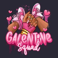 Galentine Squad Afro Girl Sneakers Vintage Tee | Teevron