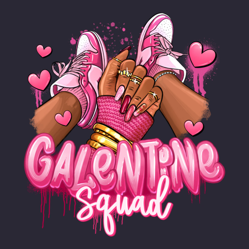 Galentine Squad Afro Girl Sneakers Vintage Tee by RanaPortraitStore | Teevron