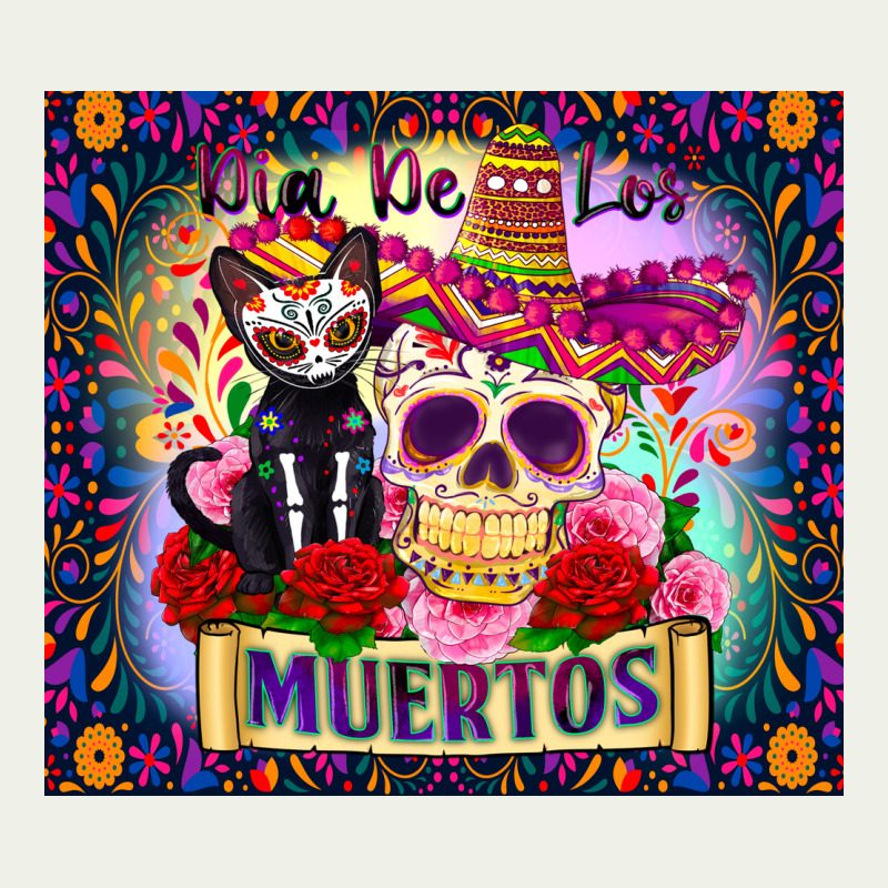 Dia De Los Muertos Urban Heavy Tee by Zillion Design Studio | Teevron
