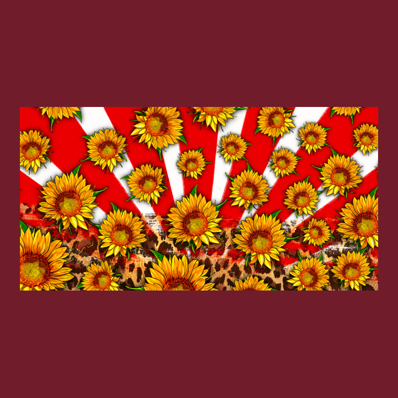 Usa Sunflowers Leopard License Plate Zipper Hoodie by HRA Design Shop | Teevron