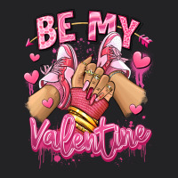 Be My Valentine Light Skinned Girl Sneakers Vintage Tee | Teevron