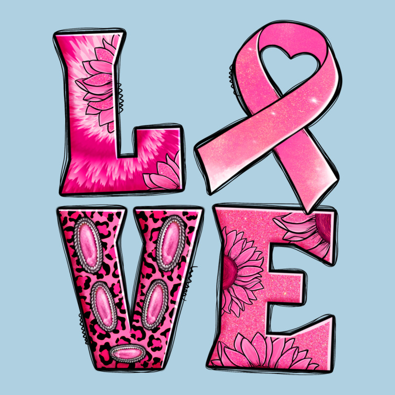 Breast Cancer Love Premium Hoodie by NancyCooperArtShop | Teevron