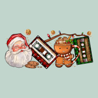Coffee Cup Santa Cassette Cookie Zipper Hoodie | Teevron