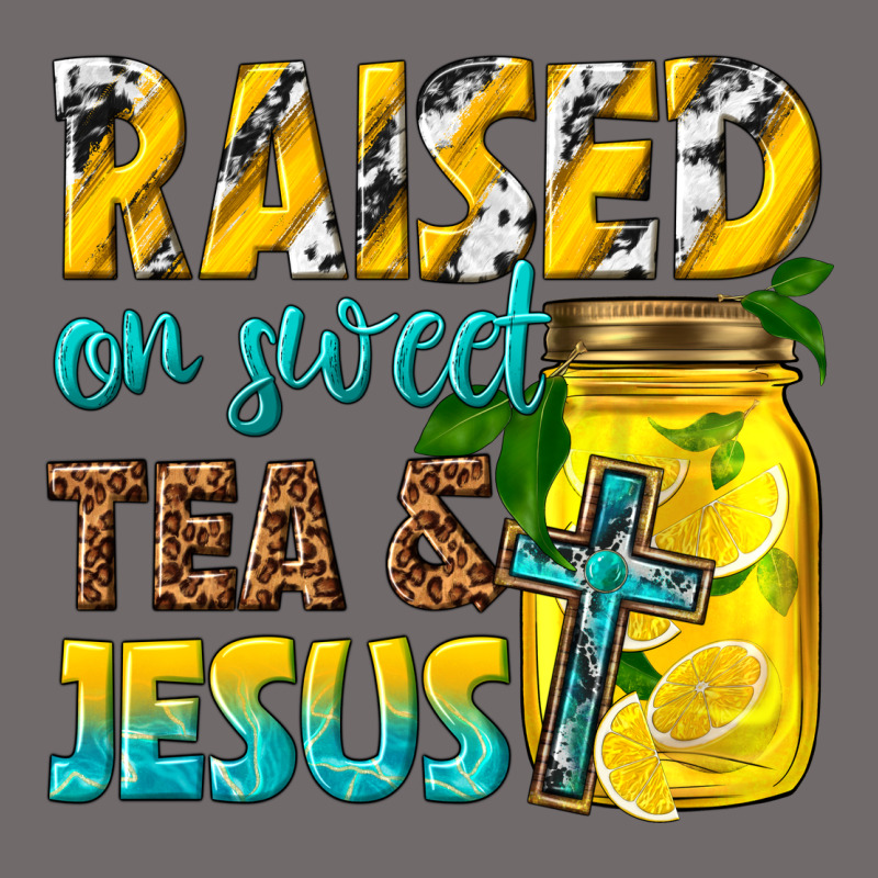 Raised On Sweet Tea And Jesus Urban Heavy Tee by texasbilliewilder | Teevron