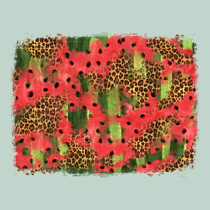 Watermelon Leopard Pattern Background Zipper Hoodie by HRA Design Shop | Teevron