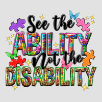 See The Ability Not The Disability Premium Hoodie | Teevron