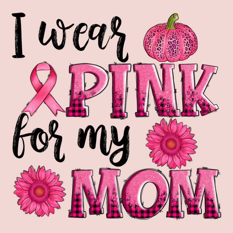 I Wear Pink For My Mom Sunlower And Pumpkin Premium Sweatshirt by AdoDesignShop | Teevron