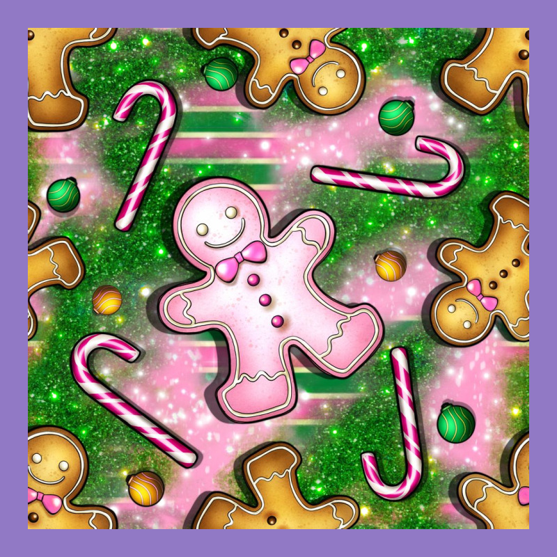 Christmas Smile Gingerbread Cookie Seamless Pattern Bbs Urban Hoodie by BundleAndBundleShop | Teevron