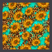 Sunflowers And Leopard Western Seamless Pattern Heavyweight Hoodie | Teevron