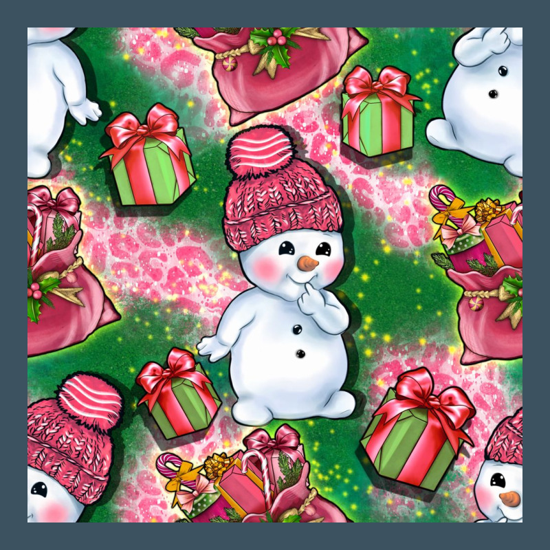 Cute Snowman And Gift Box With Leopard Seamless Pattern Bbs Urban Hoodie by BundleAndBundleShop | Teevron